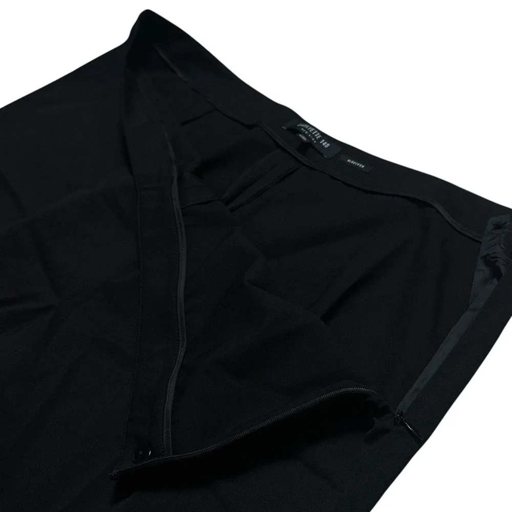 Lafayette 148 Wool Bleecker Pants Slacks Career Capsule Minimalist Luxury 14